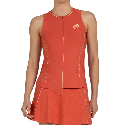 CAMISETA BULLPADEL ALDAIA MUJER NARANJA
