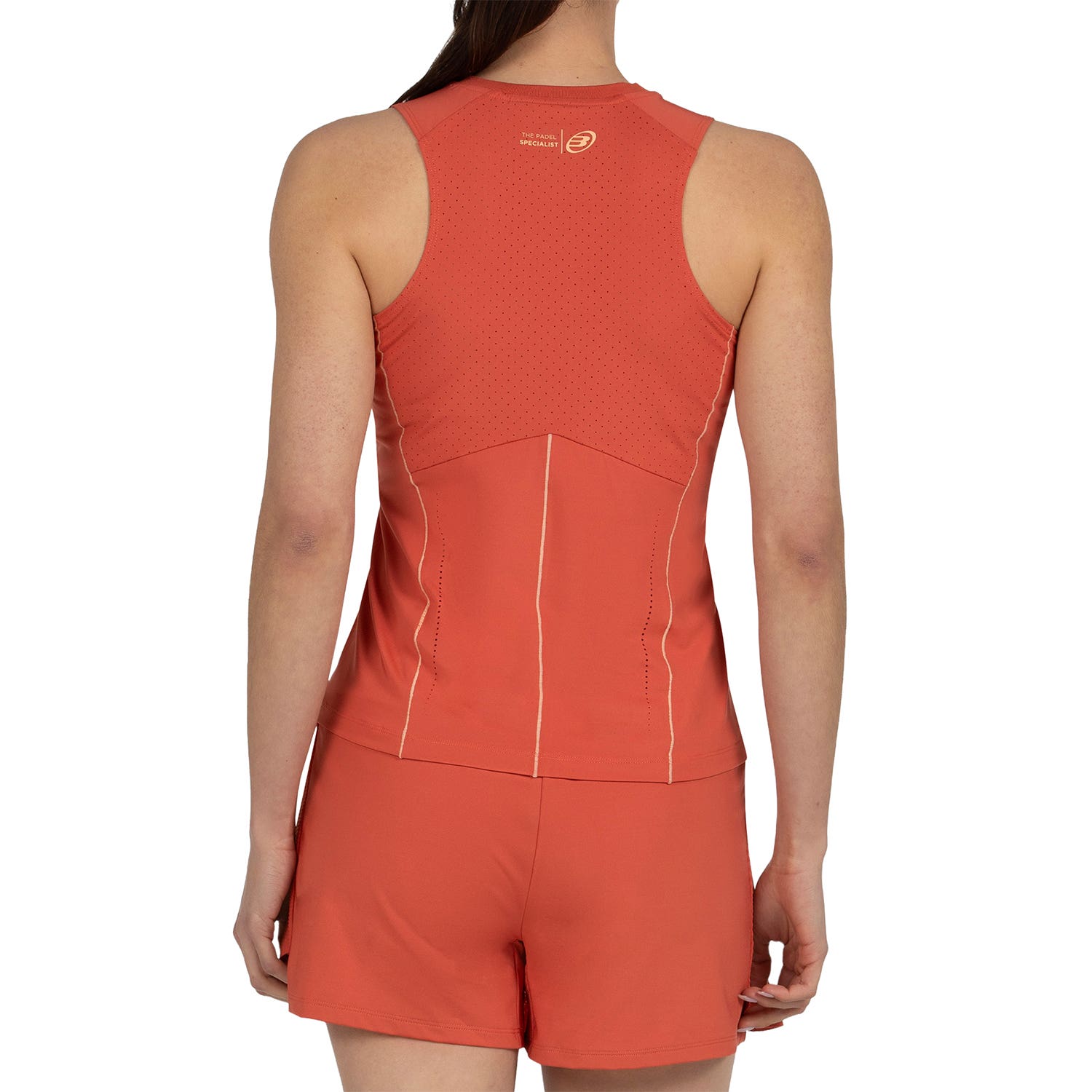CAMISETA BULLPADEL ALDAIA MUJER NARANJA