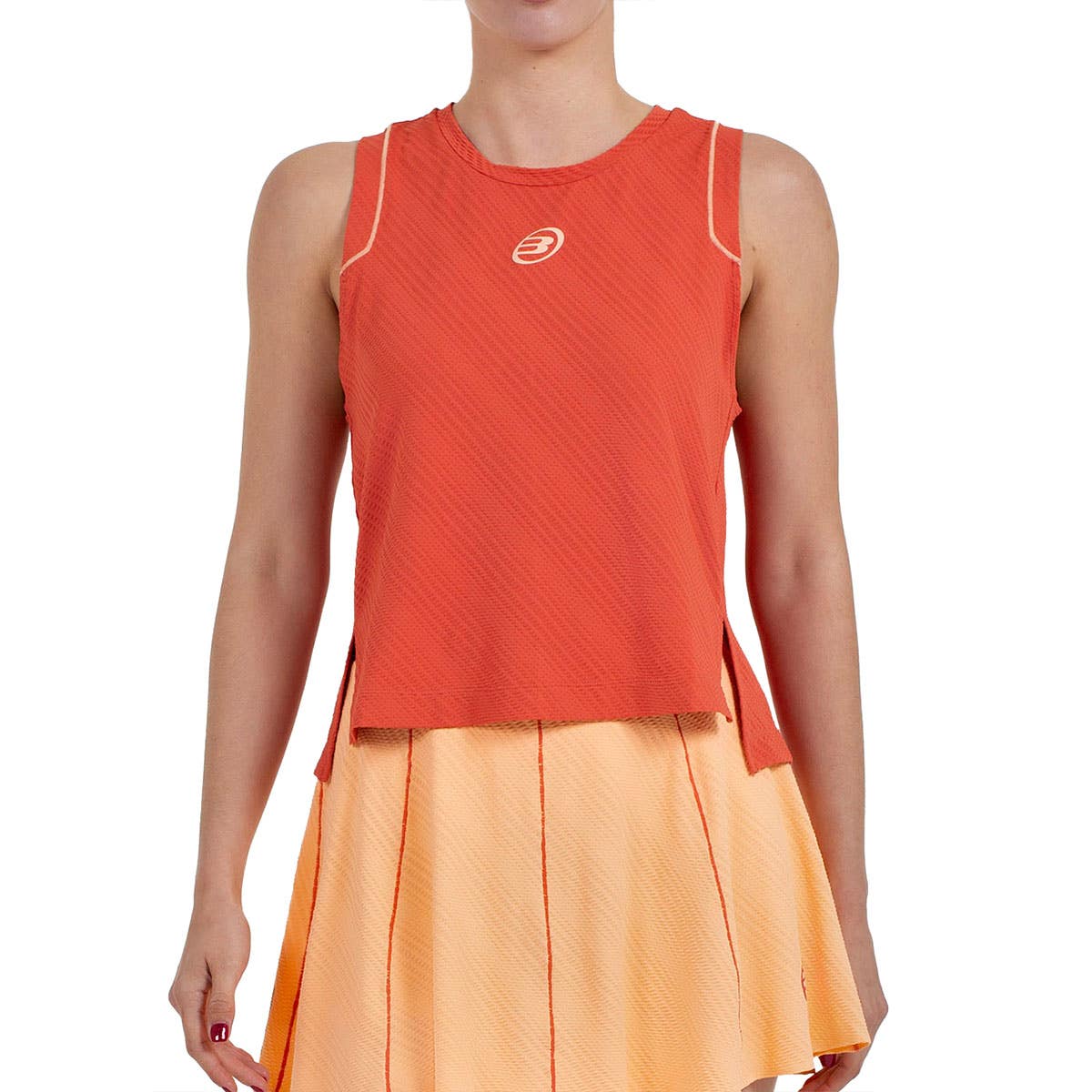 CAMISETA BULLPADEL AMALIA MUJER NARANJA