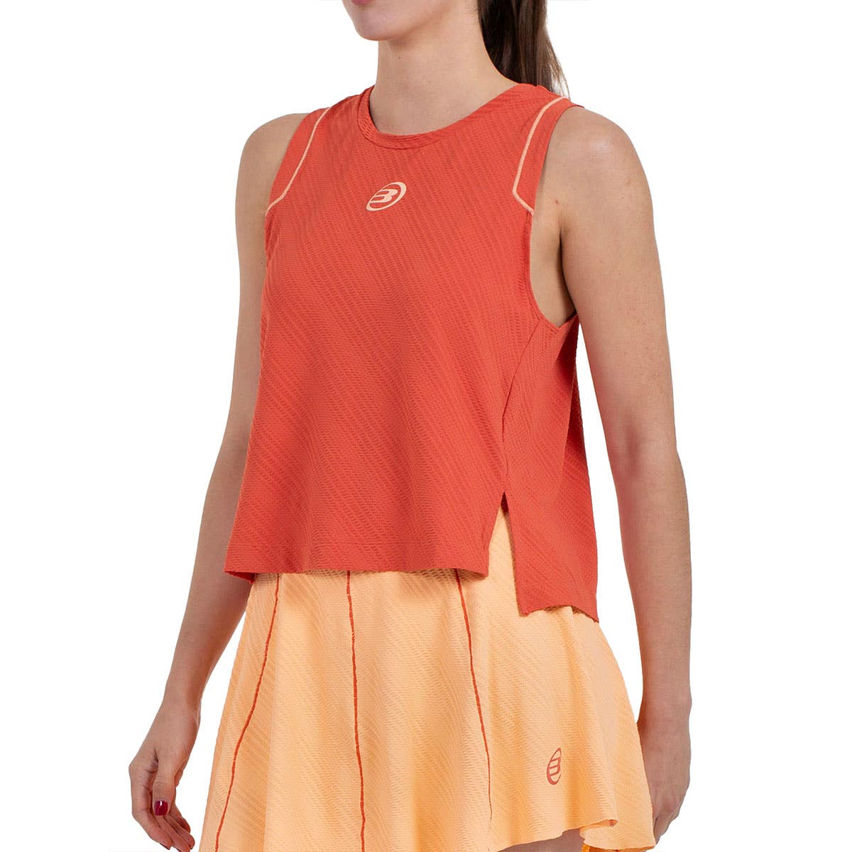 CAMISETA BULLPADEL AMALIA MUJER NARANJA