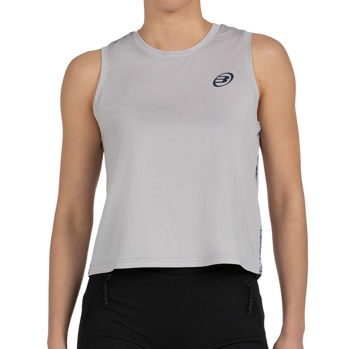 CAMISETA BULLPADEL PALACEL MUJER BEIGE