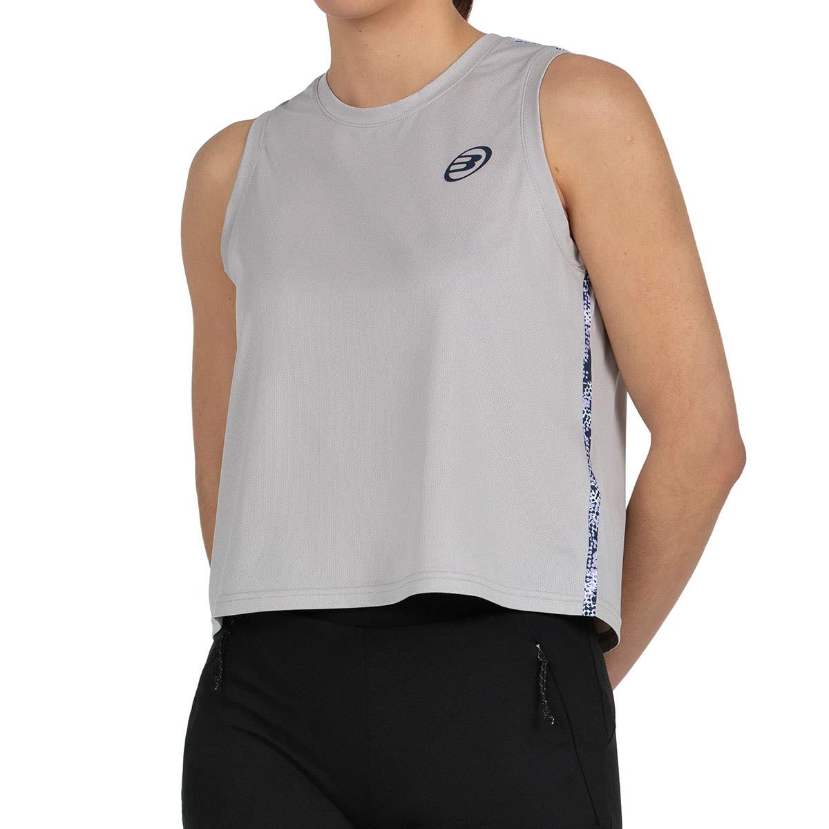 CAMISETA BULLPADEL PALACEL MUJER BEIGE