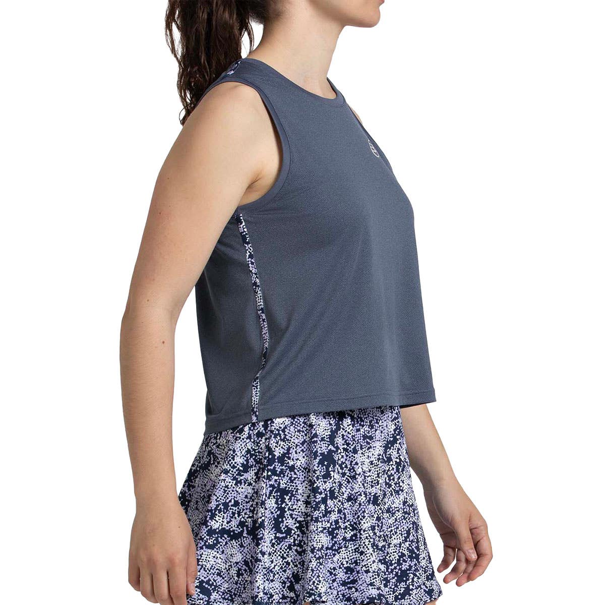 CAMISETA BULLPADEL PALACEL MUJER AZUL MARINO