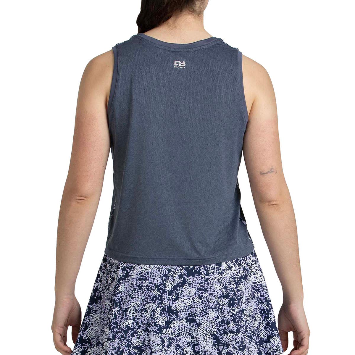 CAMISETA BULLPADEL PALACEL MUJER AZUL MARINO