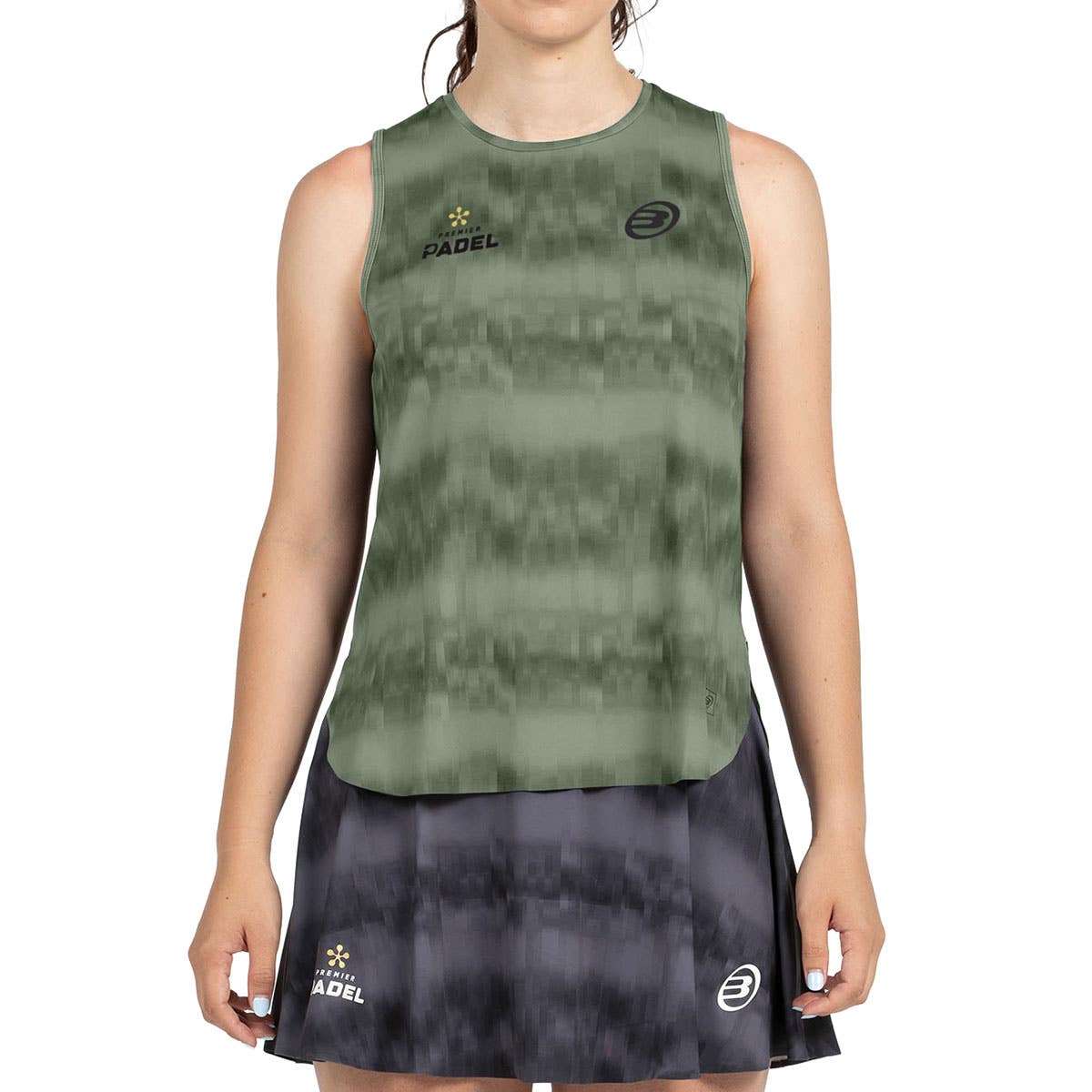 CAMISETA BULLPADEL PARNAV MUJER KHAKI