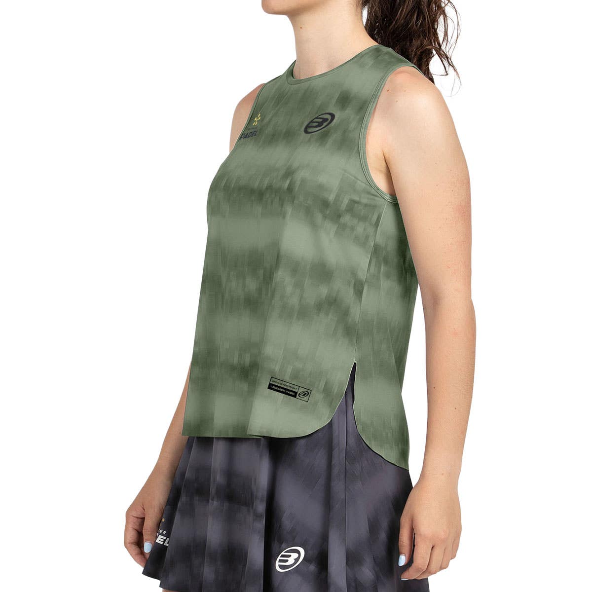 CAMISETA BULLPADEL PARNAV MUJER KHAKI
