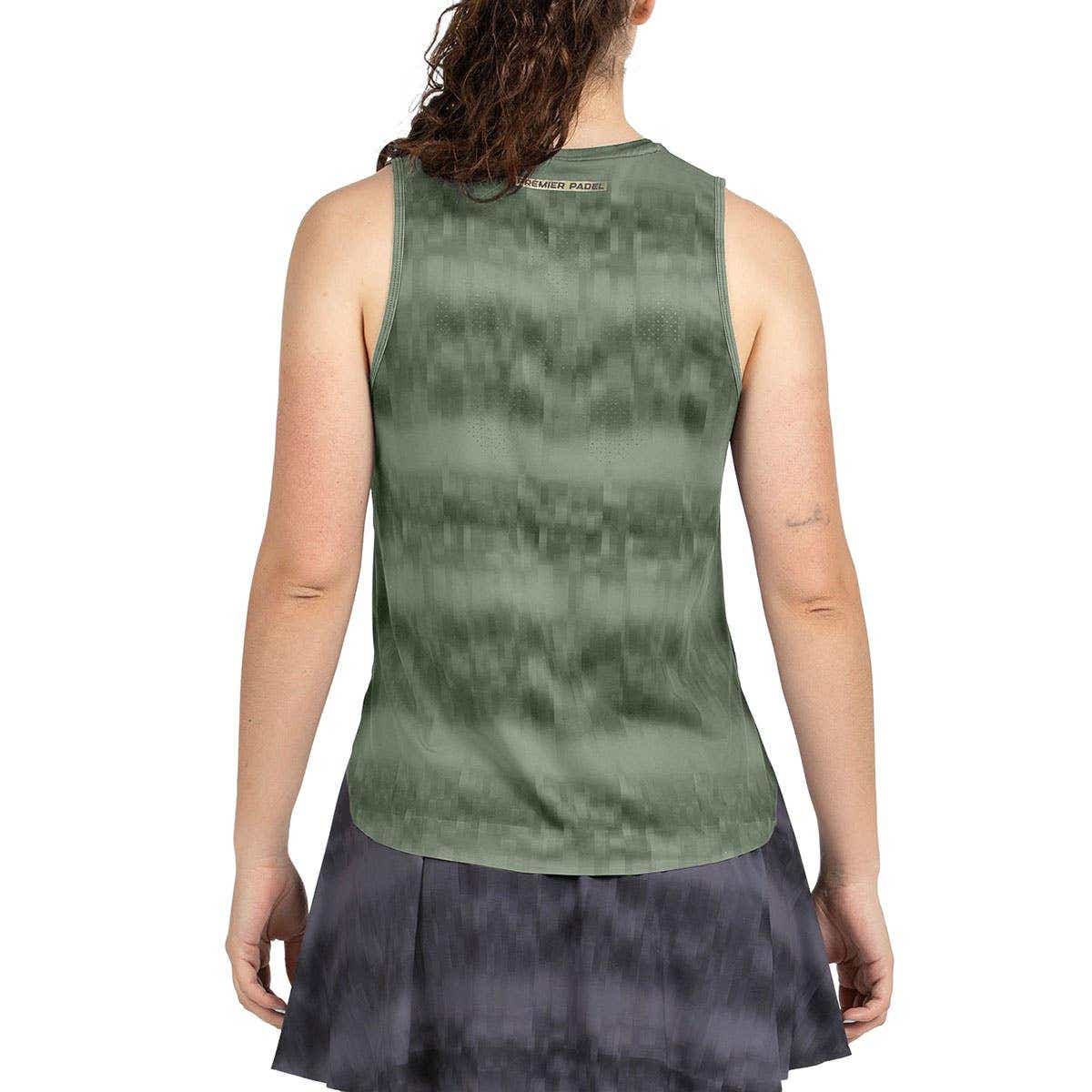 CAMISETA BULLPADEL PARNAV MUJER KHAKI