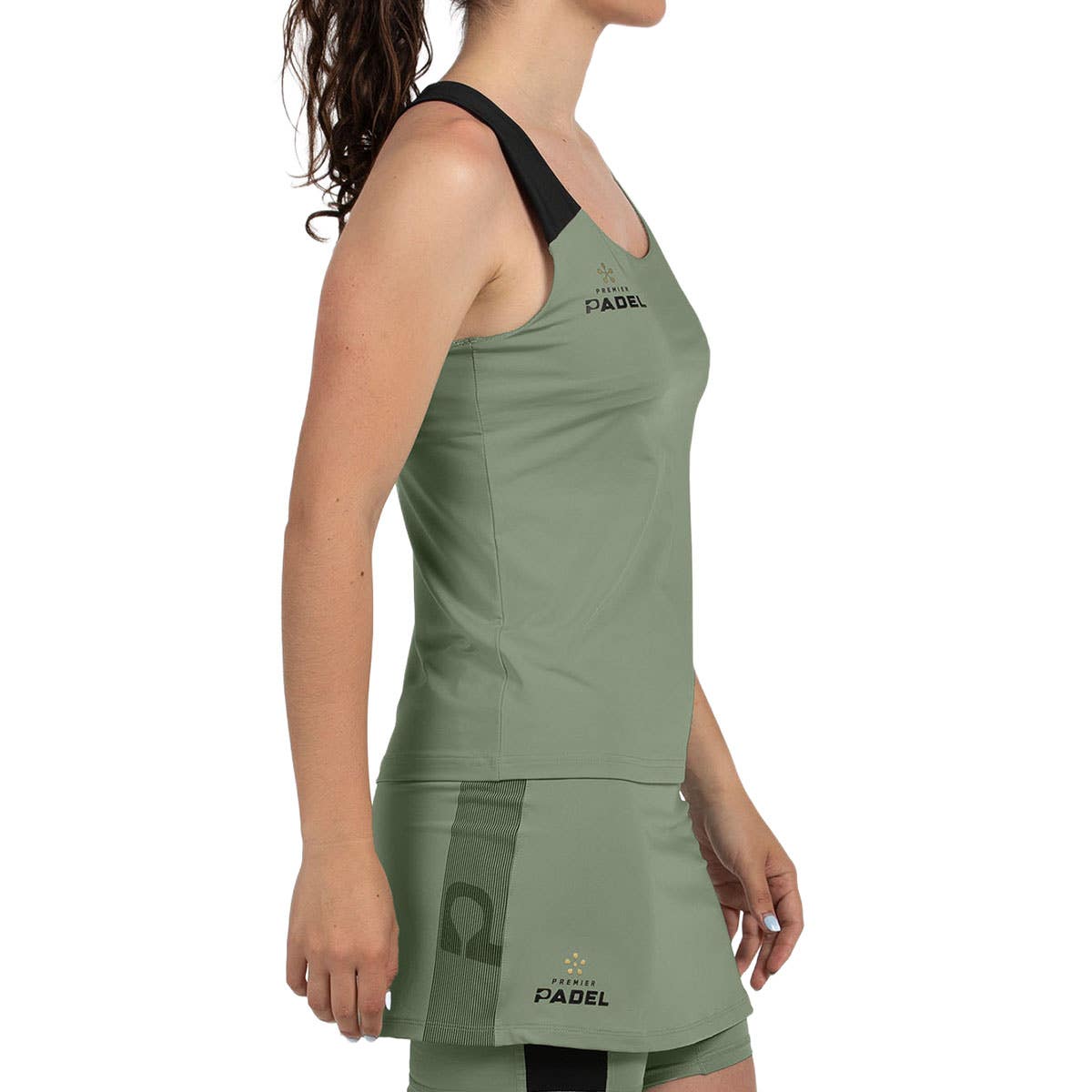 CAMISETA BULLPADEL PIRAC MUJER VERDE