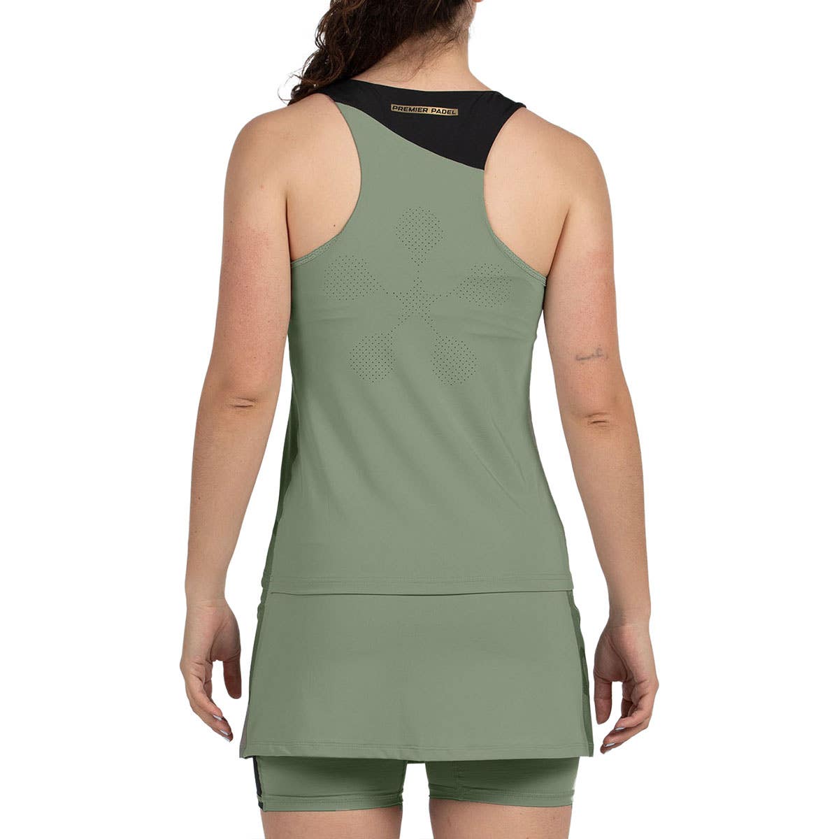 CAMISETA BULLPADEL PIRAC MUJER VERDE