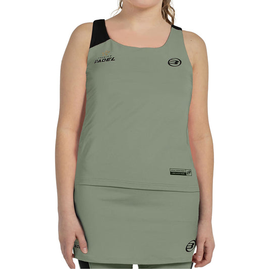 CAMISETA TIRANTES BULLPADEL PIRAC G JUNIOR KHAKI