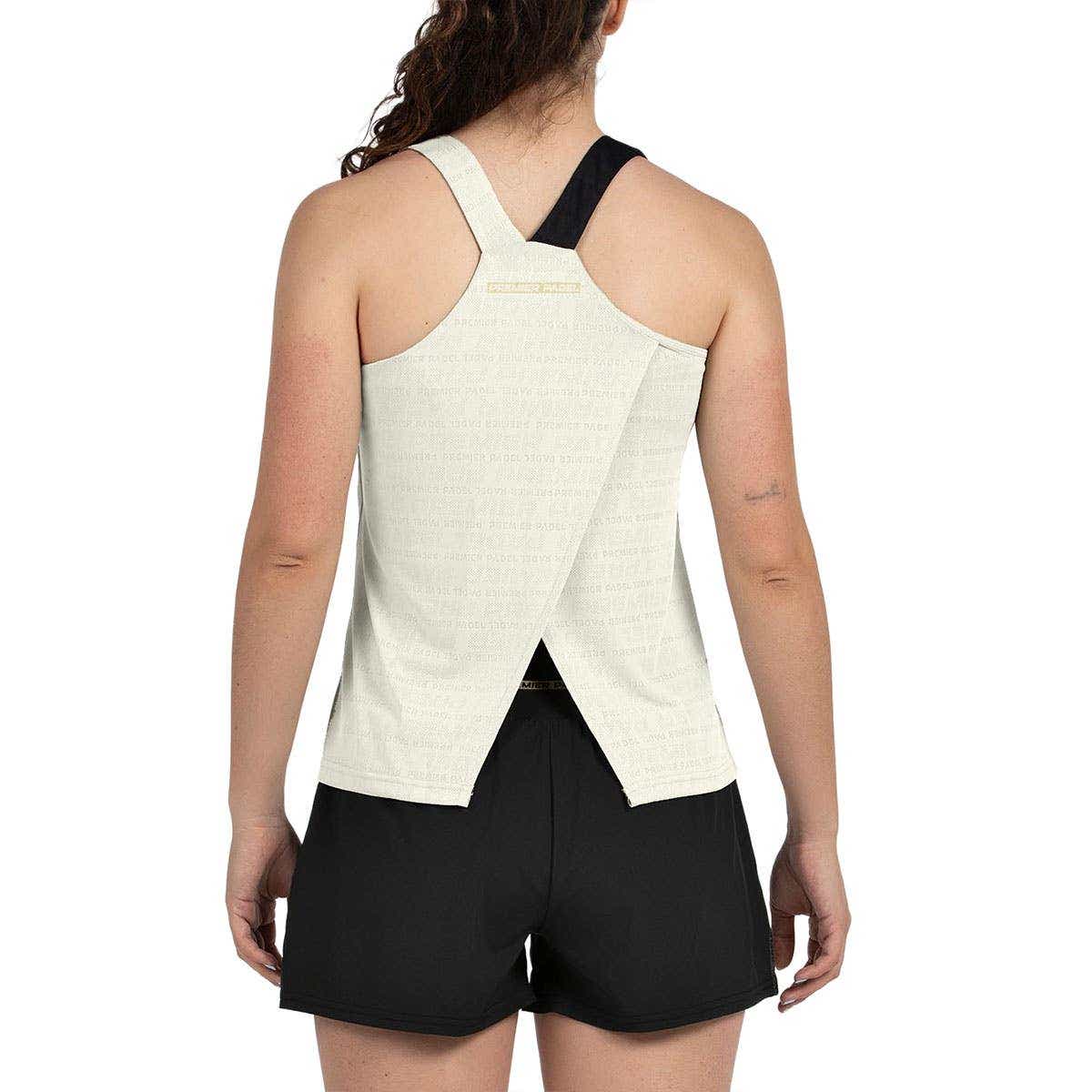 CAMISETA TIRANTES BULLPADEL PIURA MUJER BEIGE