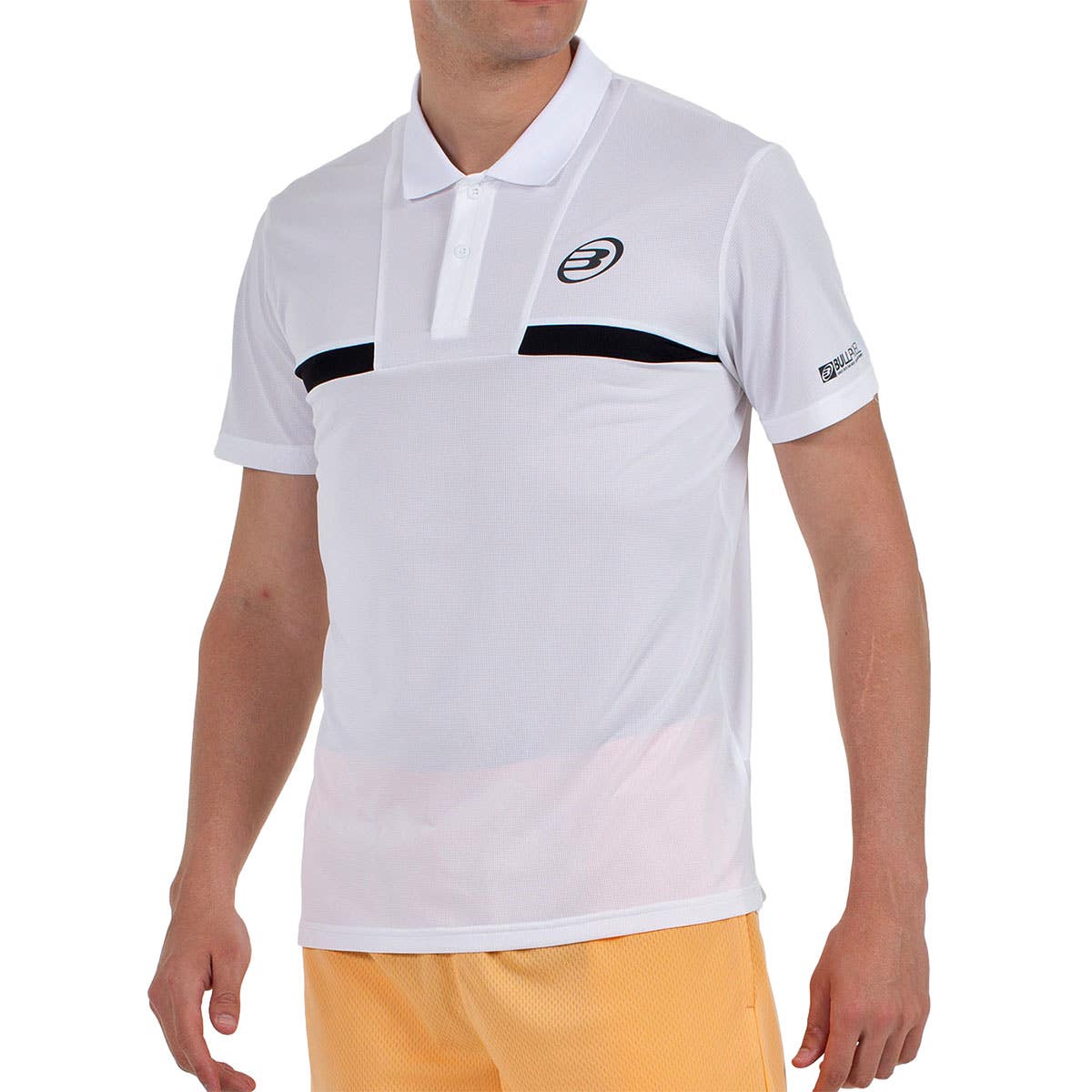 POLO BULLPADEL CALZADIL BLANCO