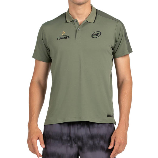 POLO BULLPADEL PATRON VERDE
