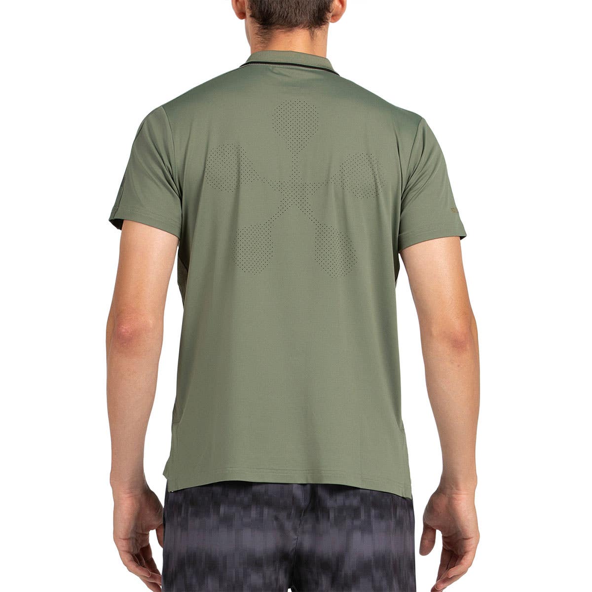 POLO BULLPADEL PATRON VERDE