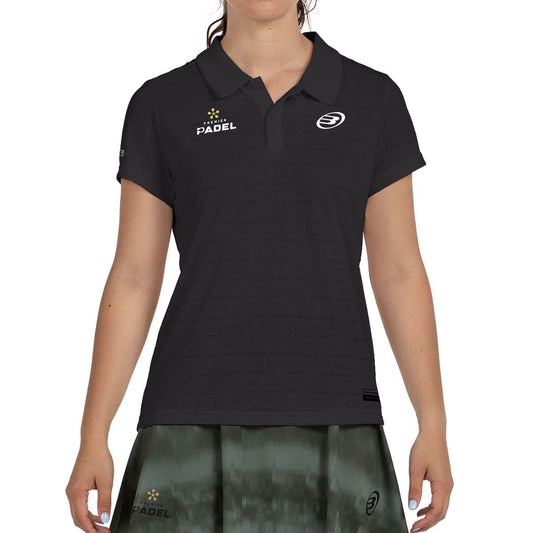 POLO BULLPADEL PAYERNE MUJER NEGRO