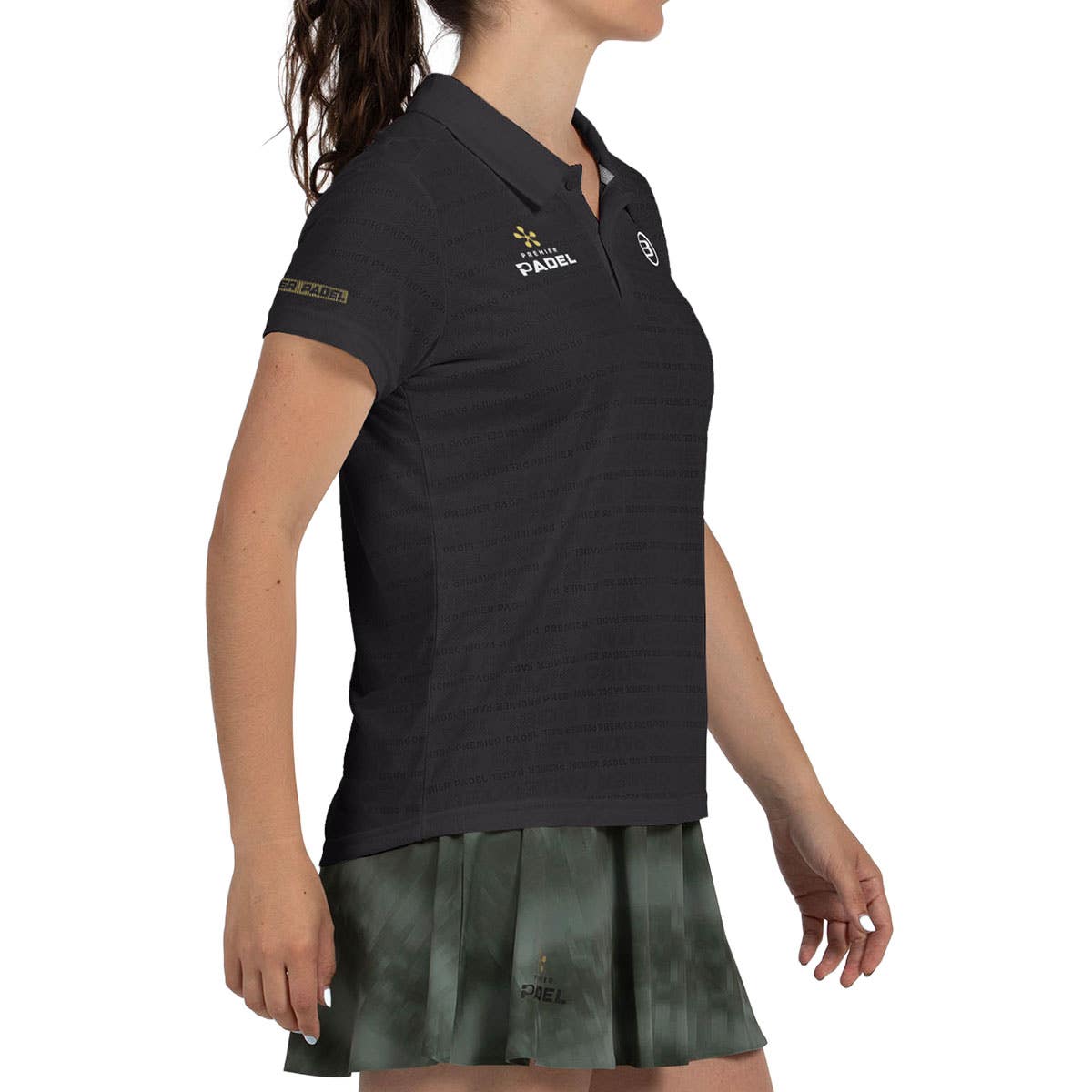 POLO BULLPADEL PAYERNE MUJER NEGRO