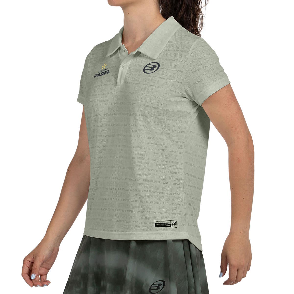 POLO BULLPADEL PAYERNE MUJER VERDE CLARO