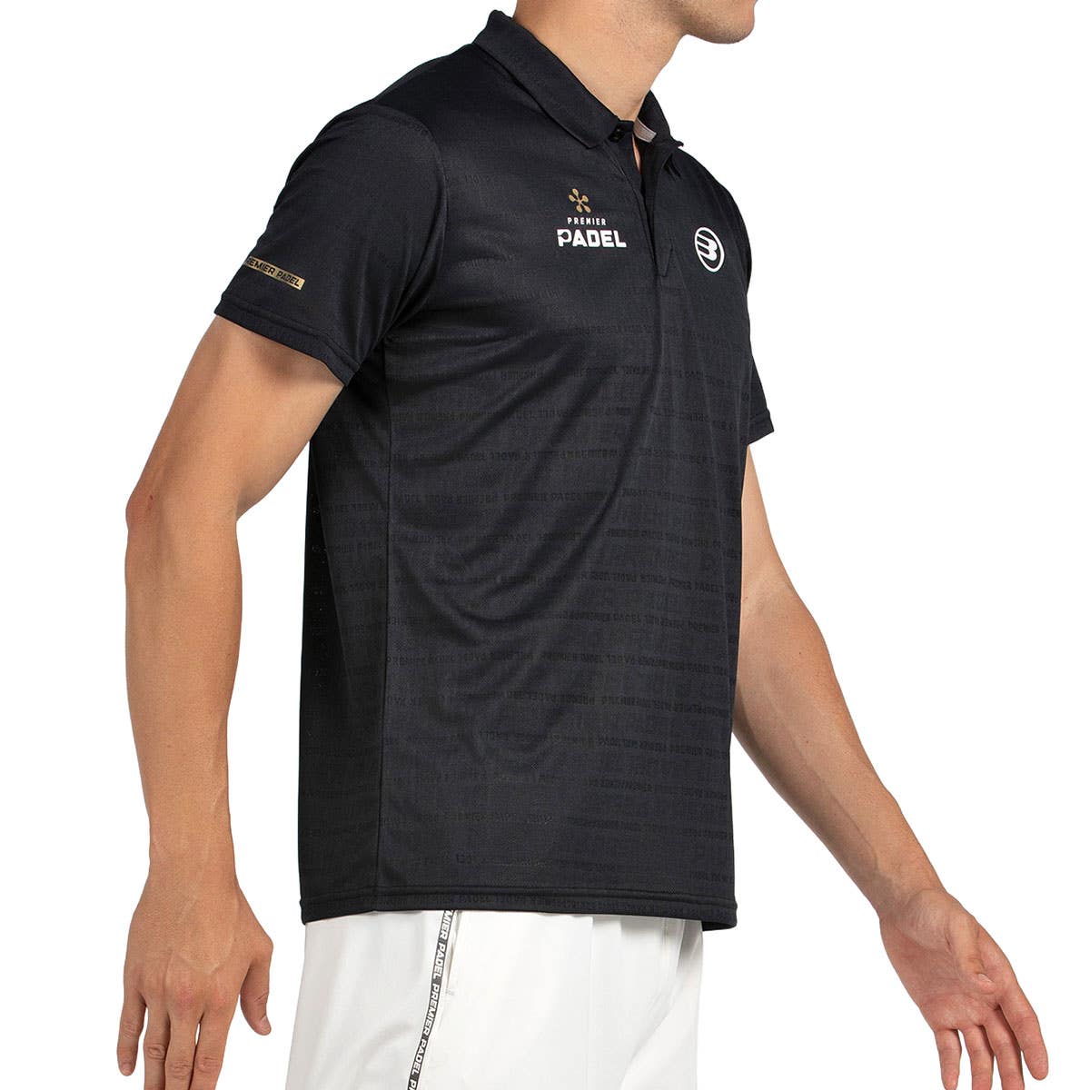 POLO BULLPADEL POMPIER NEGRO