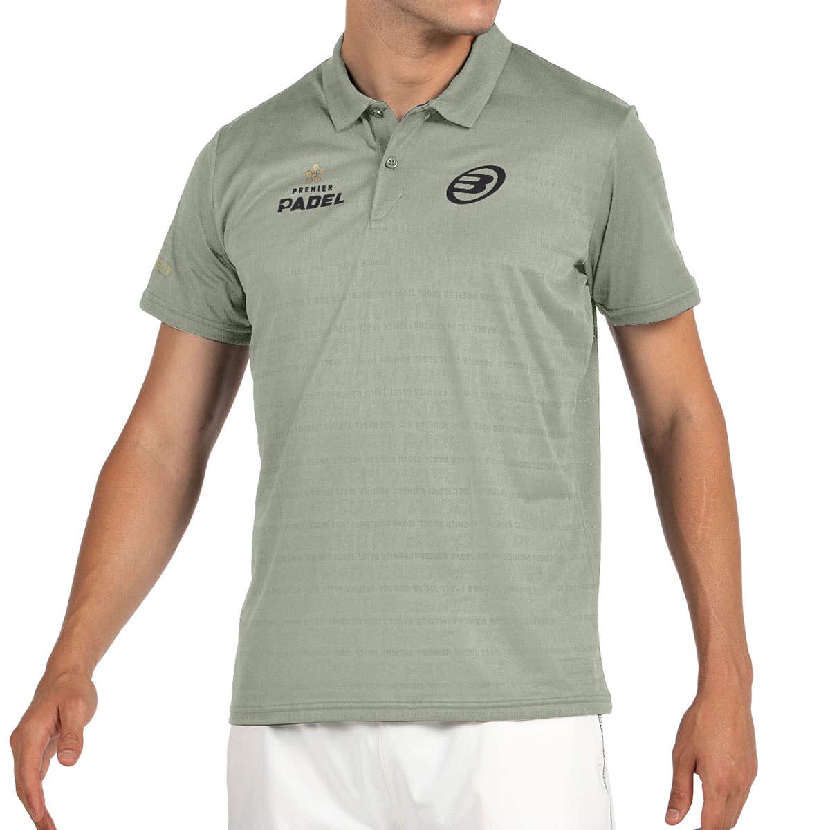 POLO BULLPADEL POMPIER CAQUI