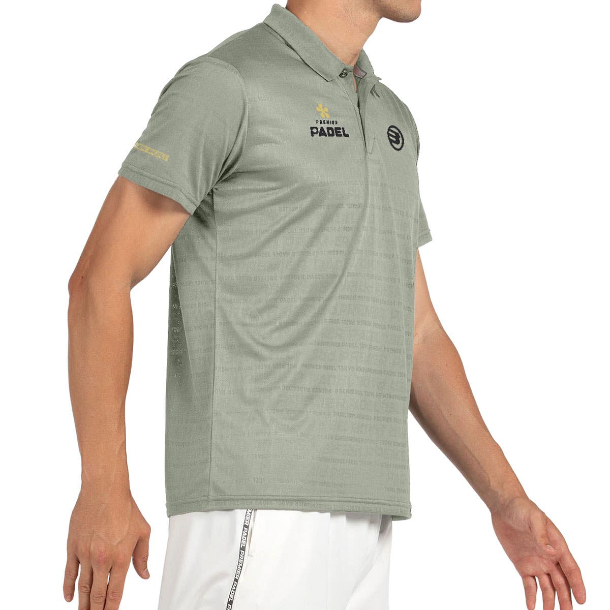 POLO BULLPADEL POMPIER CAQUI