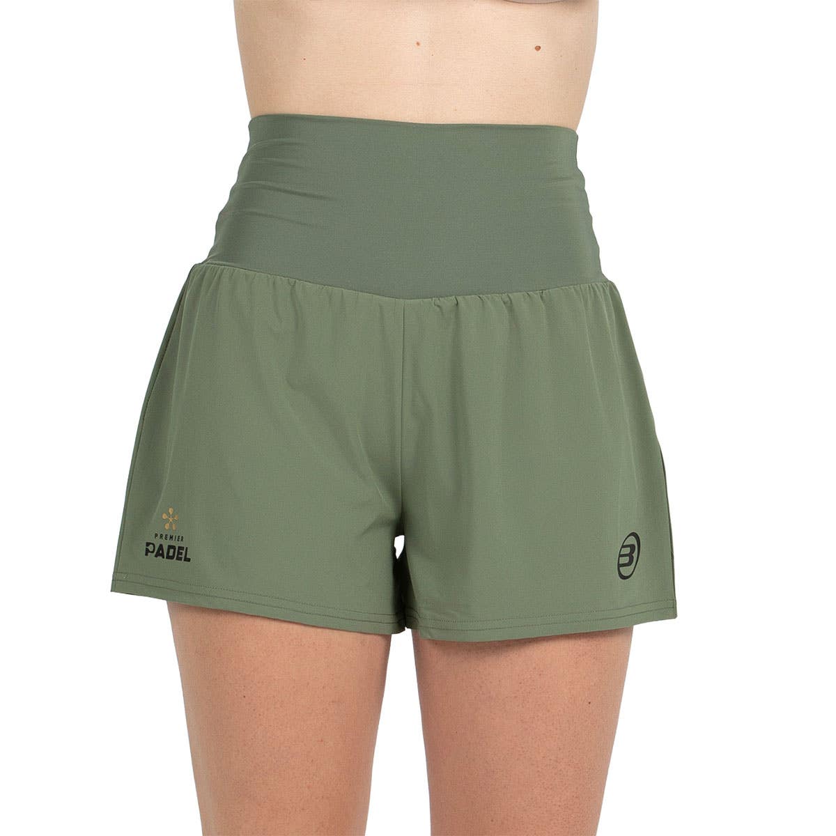 SHORT BULLPADEL PITAN MUJER VERDE