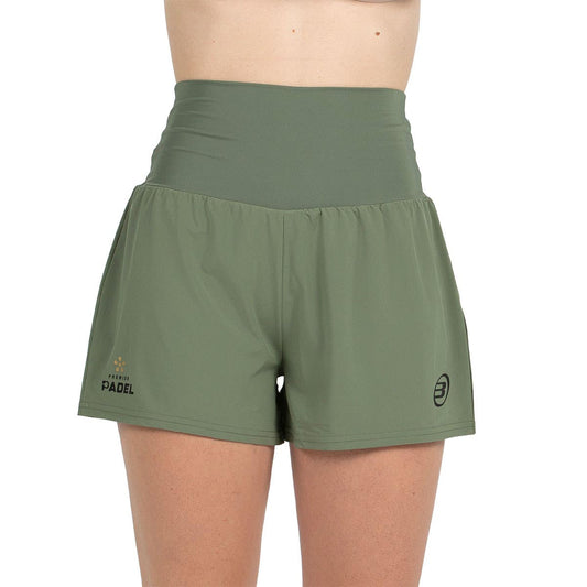 SHORT BULLPADEL PITAN MUJER VERDE