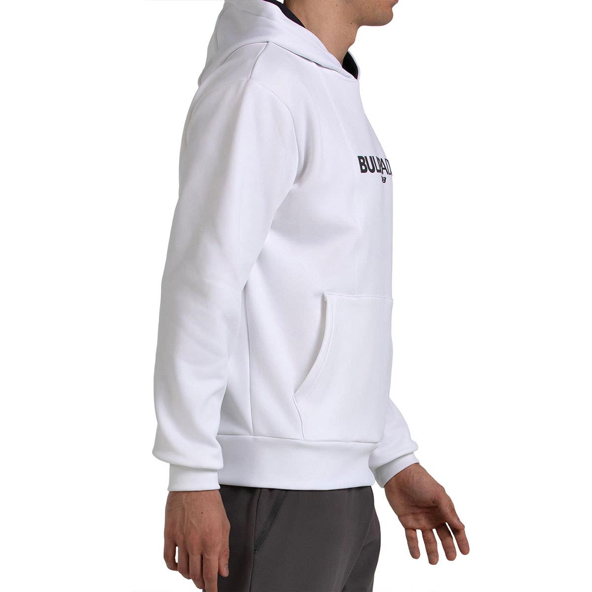SUDADERA BULLPADEL ACUBE BLANCO