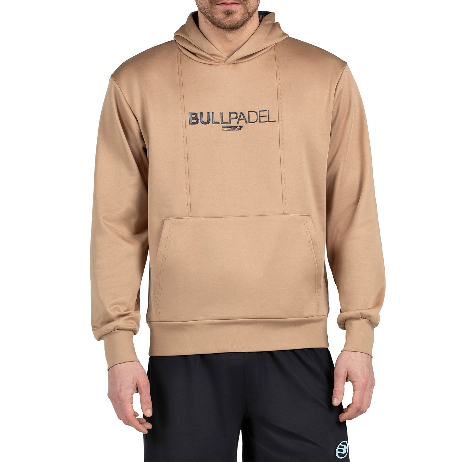 SUDADERA BULLPADEL ACUBE KHAKI