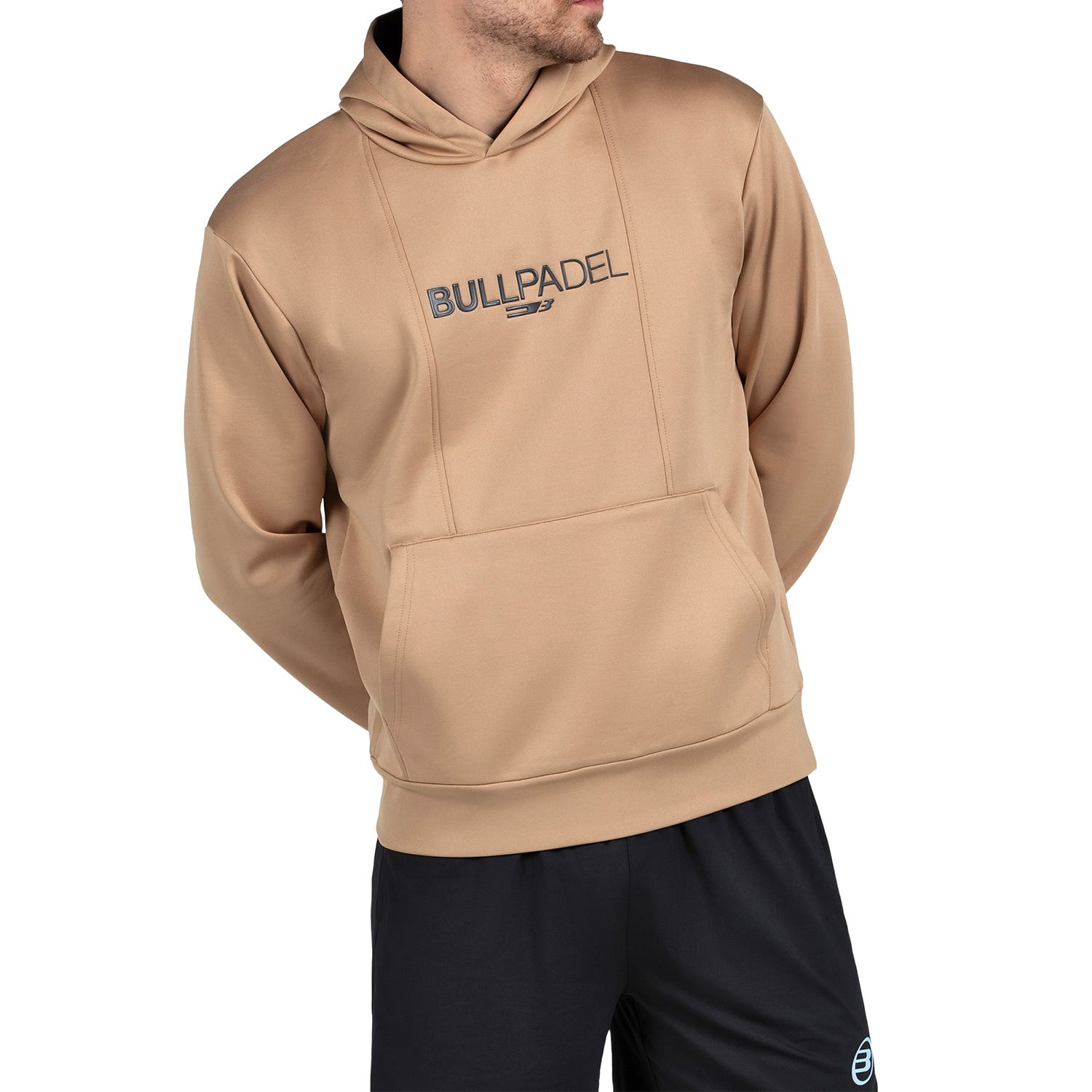 SUDADERA BULLPADEL ACUBE KHAKI