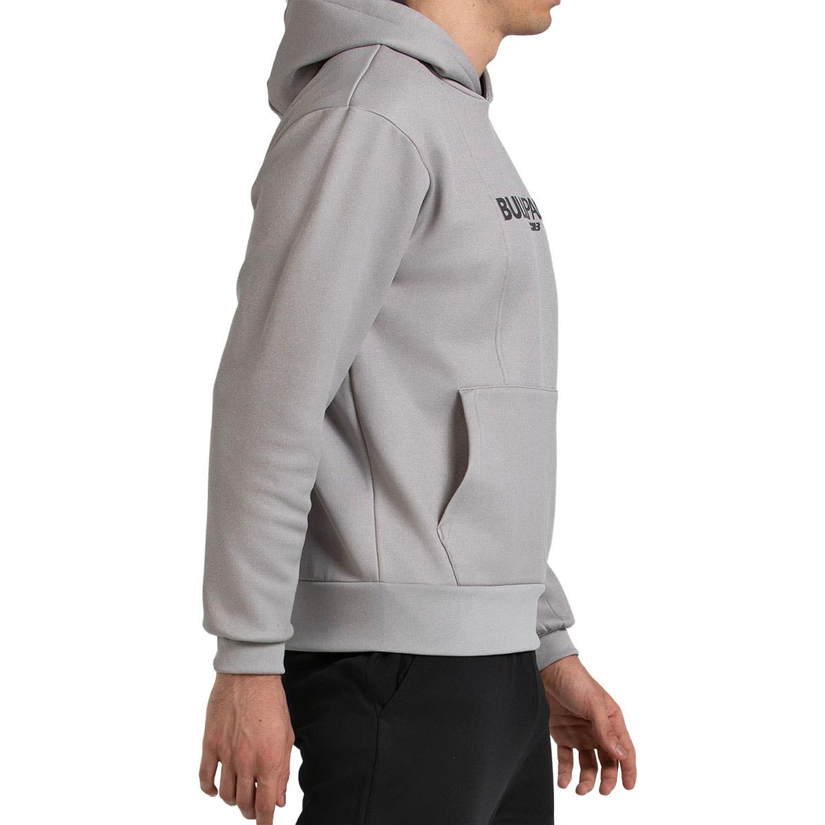 SUDADERA BULLPADEL ACUBE GRIS