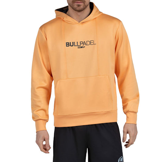 SUDADERA BULLPADEL ACUBE NARANJA