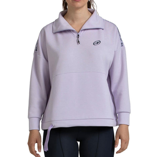 SUDADERA BULLPADEL ALASIA MUJER LILA