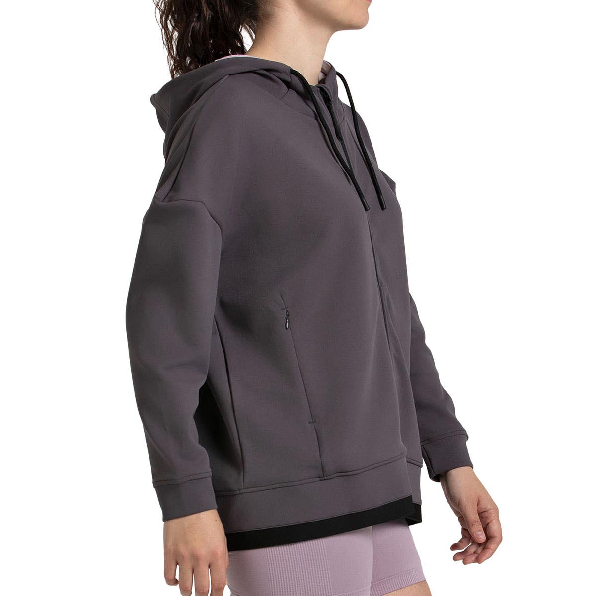 SUDADERA BULLPADEL ALASIA MUJER ANTRACITA