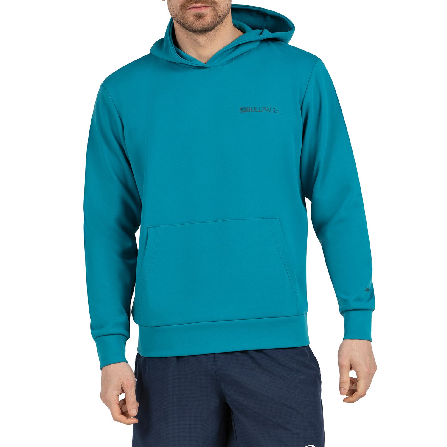 SUDADERA BULLPADEL ALBIER AZUL AGUA