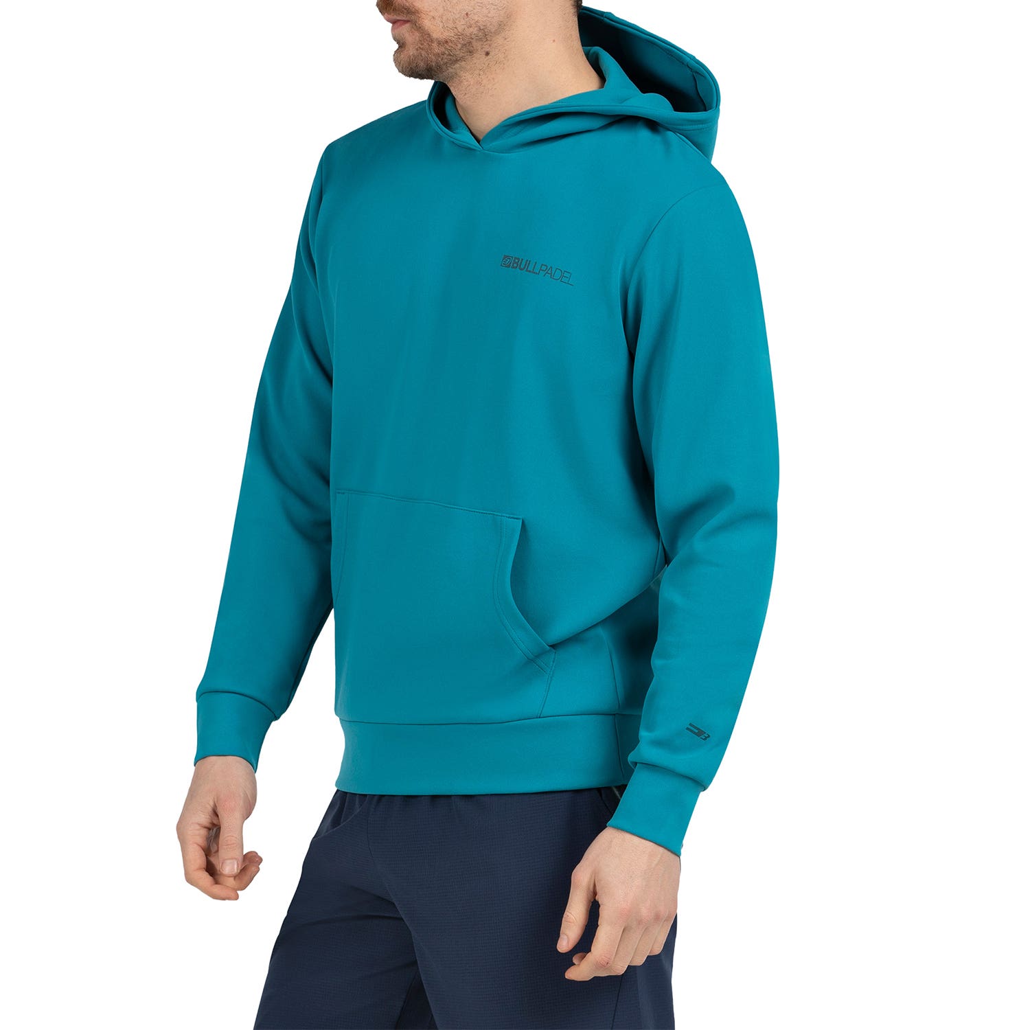 SUDADERA BULLPADEL ALBIER AZUL AGUA