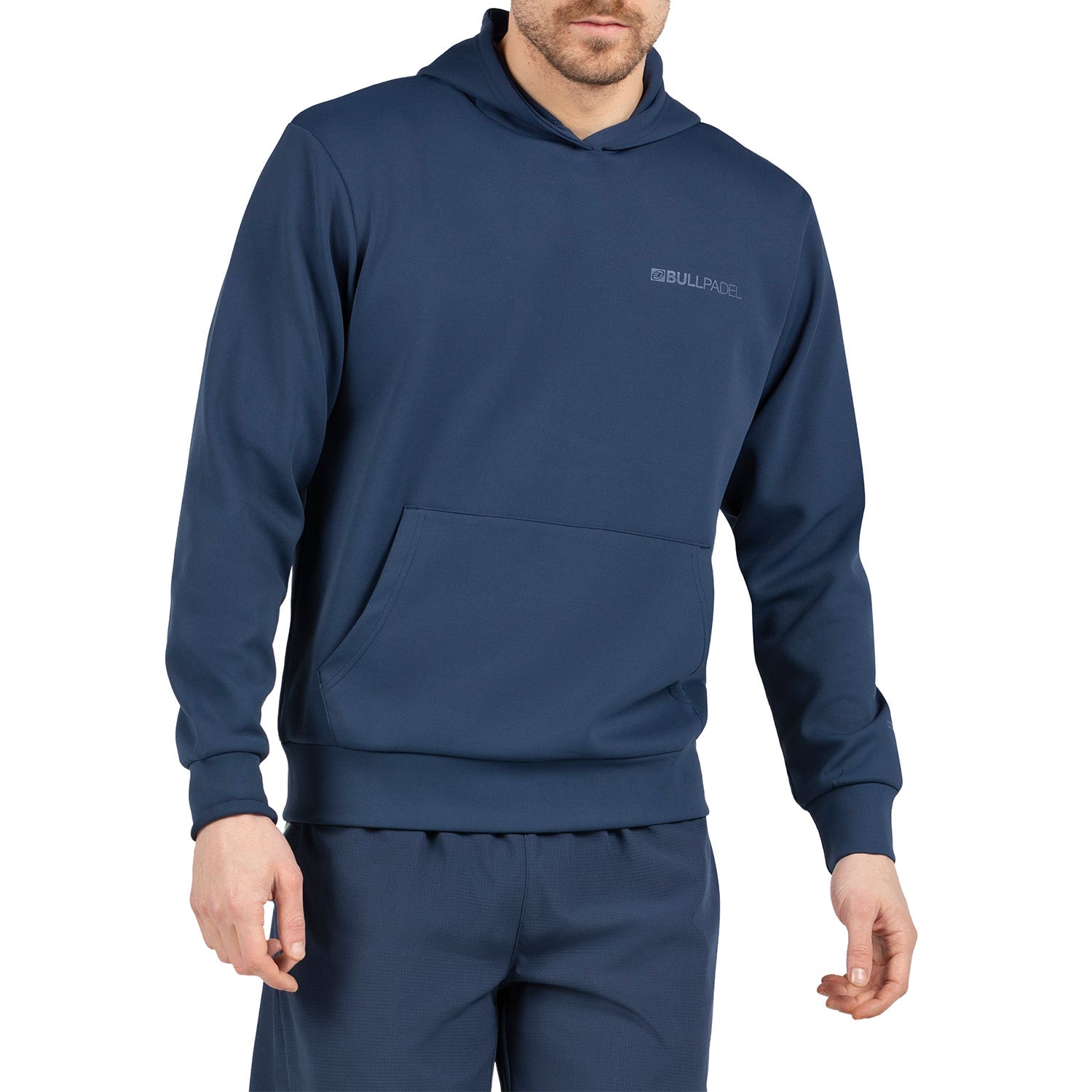 SUDADERA BULLPADEL ALBIER AZUL MARINO