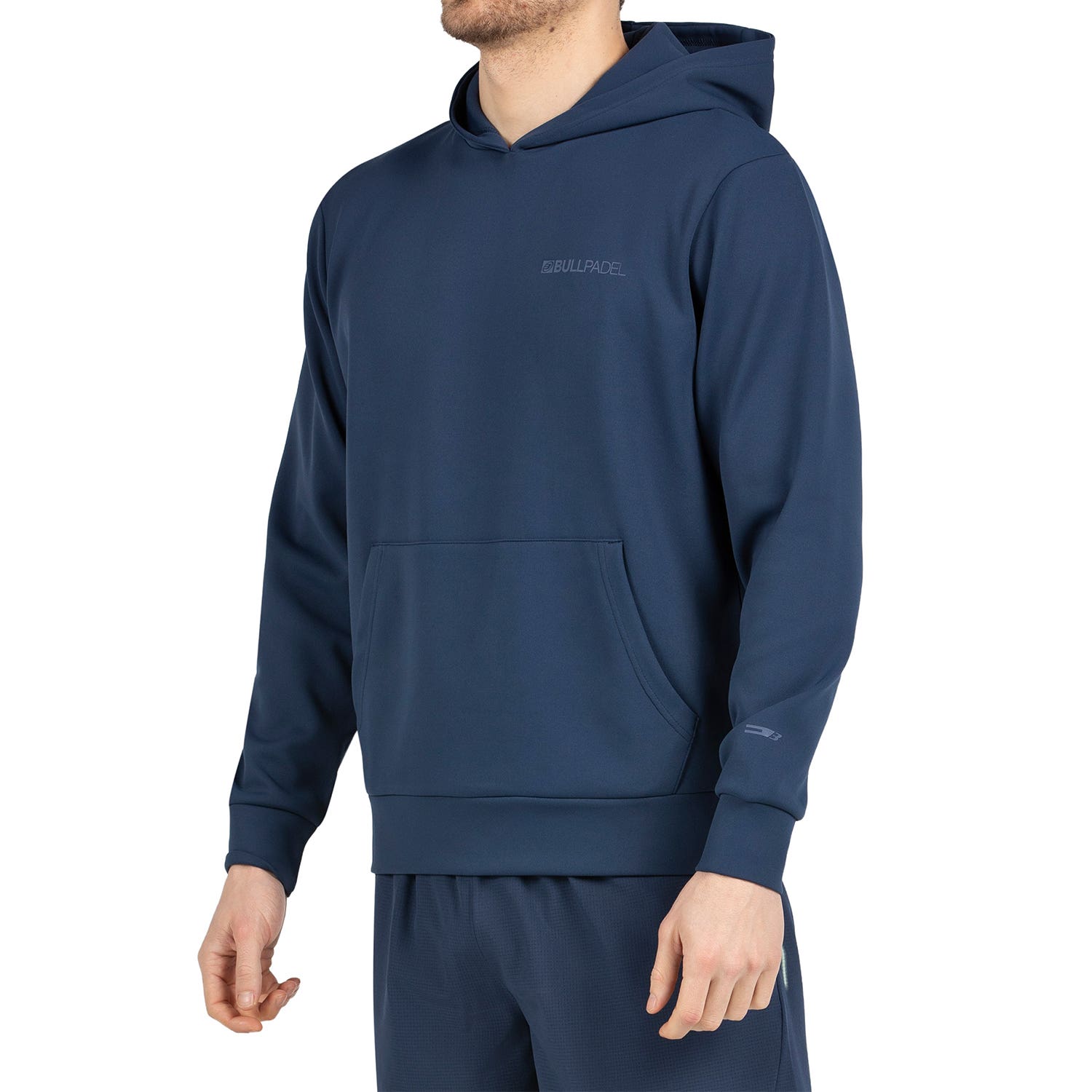 SUDADERA BULLPADEL ALBIER AZUL MARINO
