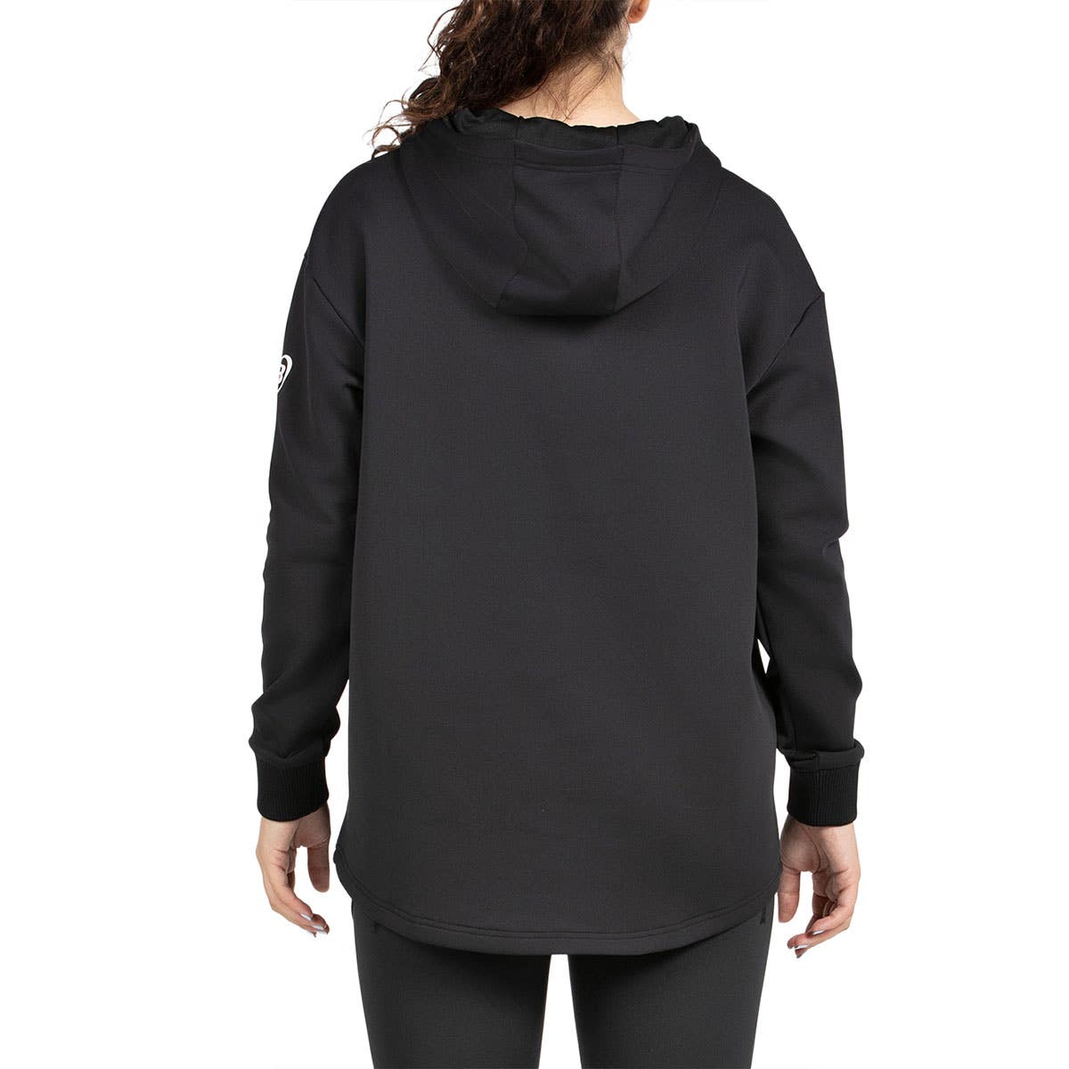 SUDADERA BULLPADEL PAITT MUJER NEGRO