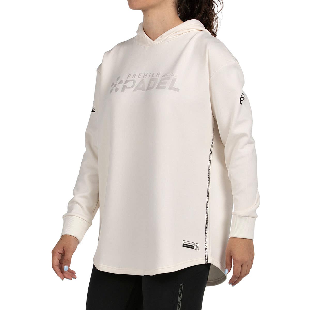 SUDADERA BULLPADEL PAITT MUJER BEIGE