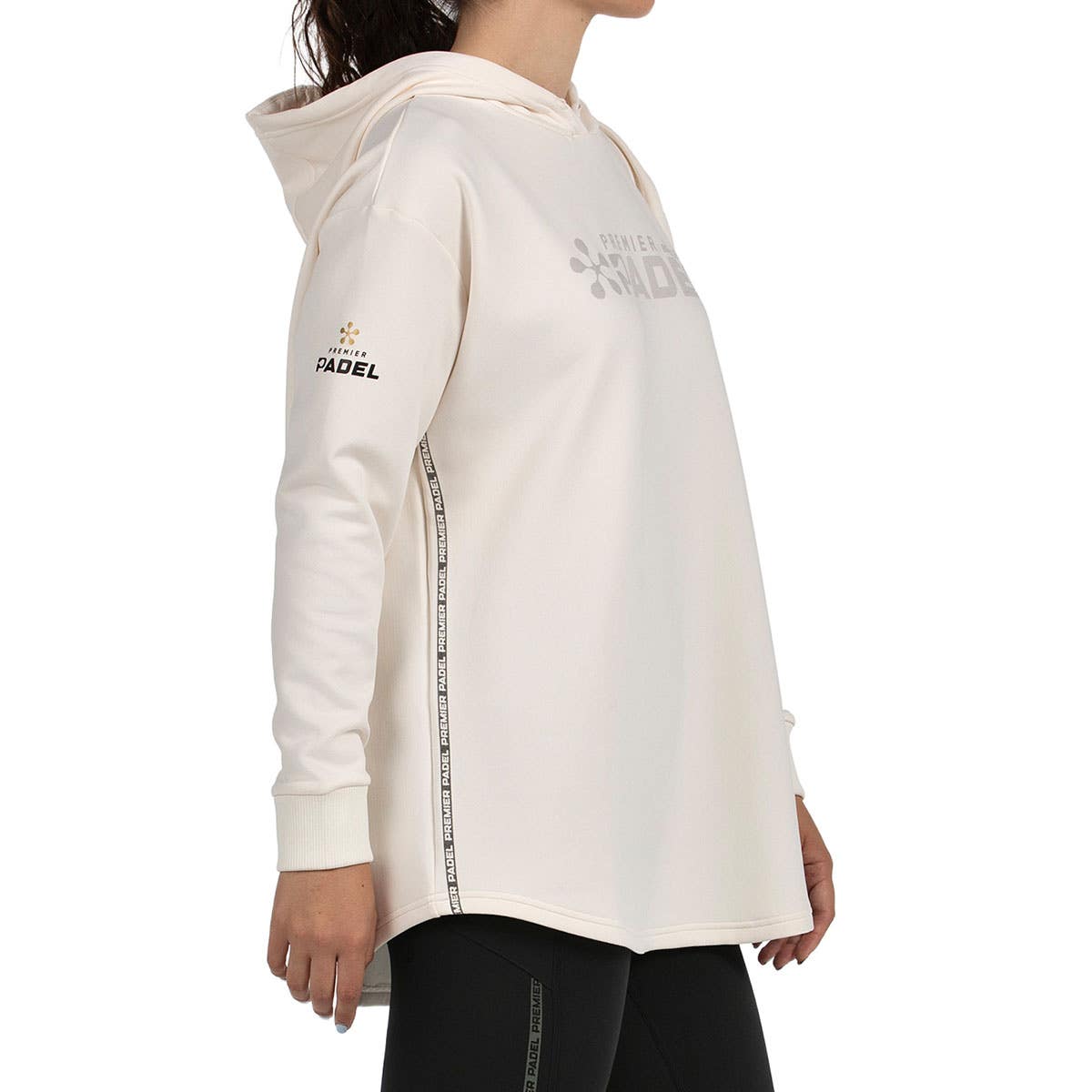 SUDADERA BULLPADEL PAITT MUJER BEIGE