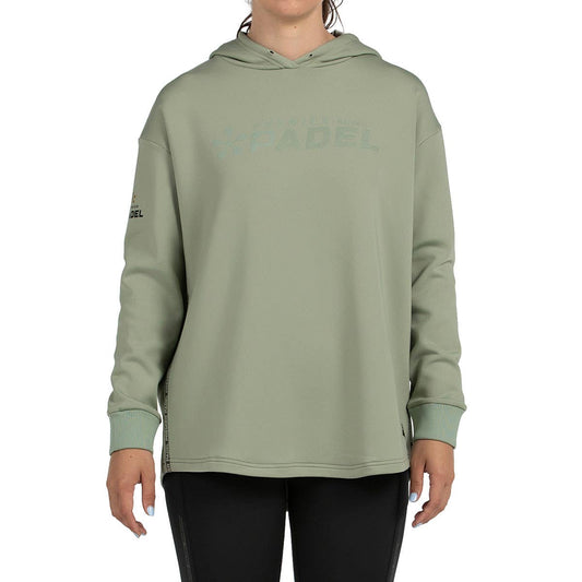 SUDADERA BULLPADEL PAITT MUJER VERDE