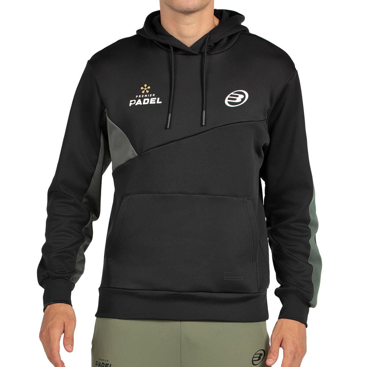 SUDADERA BULLPADEL PALMIRO NEGRO