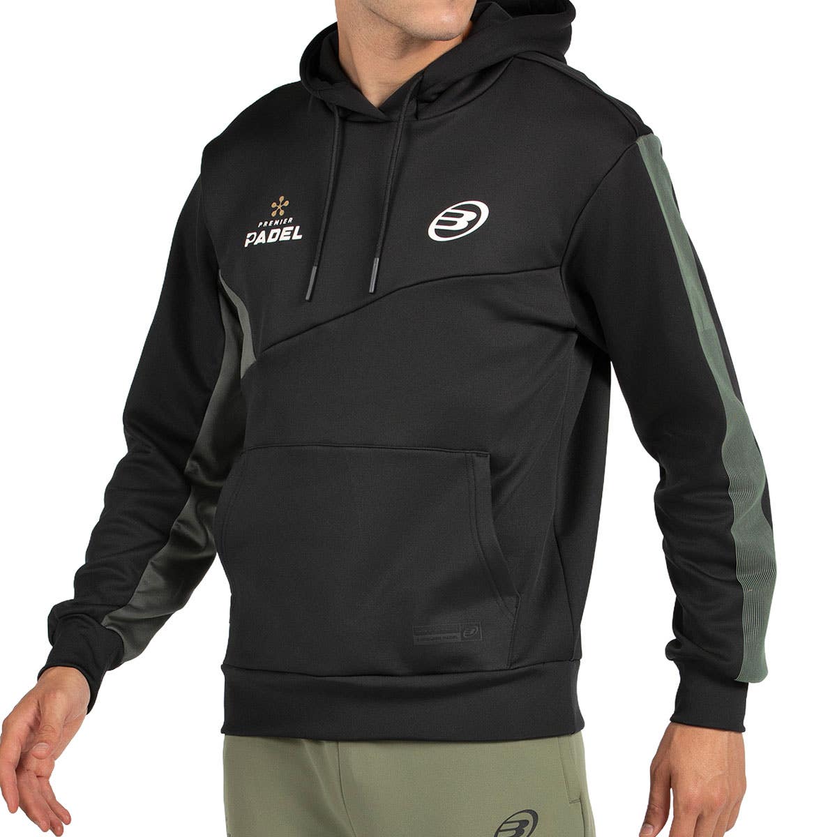 SUDADERA BULLPADEL PALMIRO NEGRO