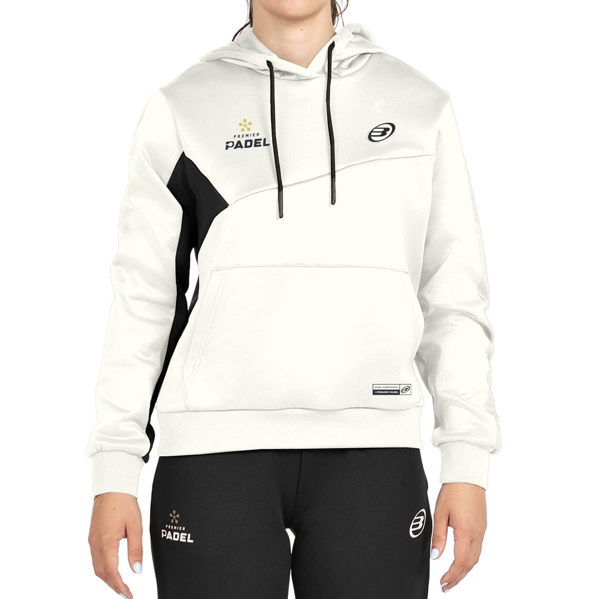 SUDADERA BULLPADEL PEDER MUJER BEIGE