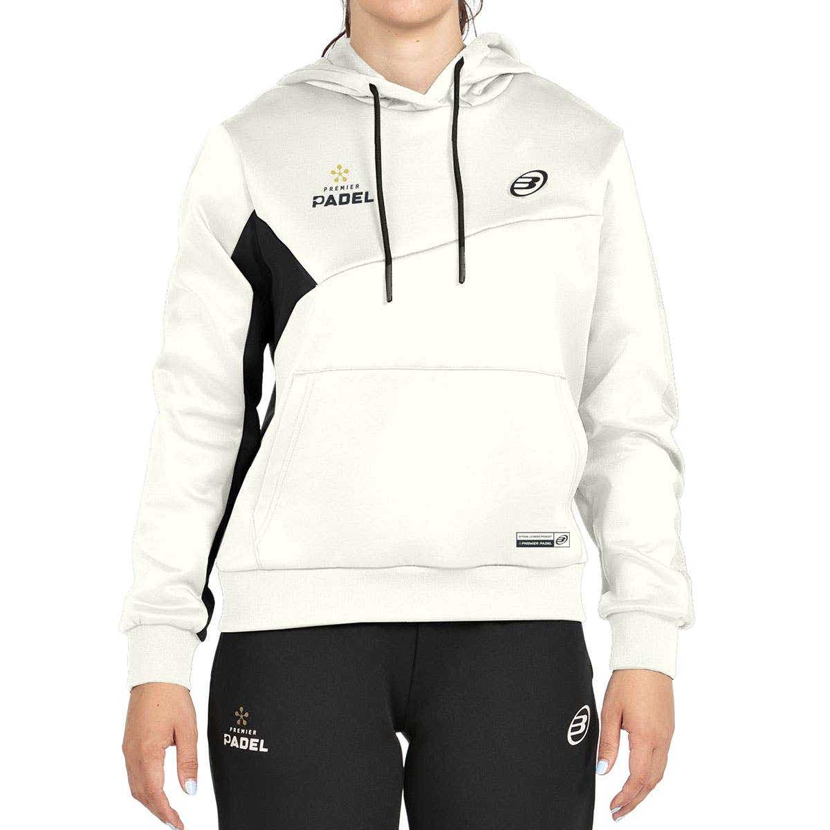 SUDADERA BULLPADEL PEDER MUJER BEIGE