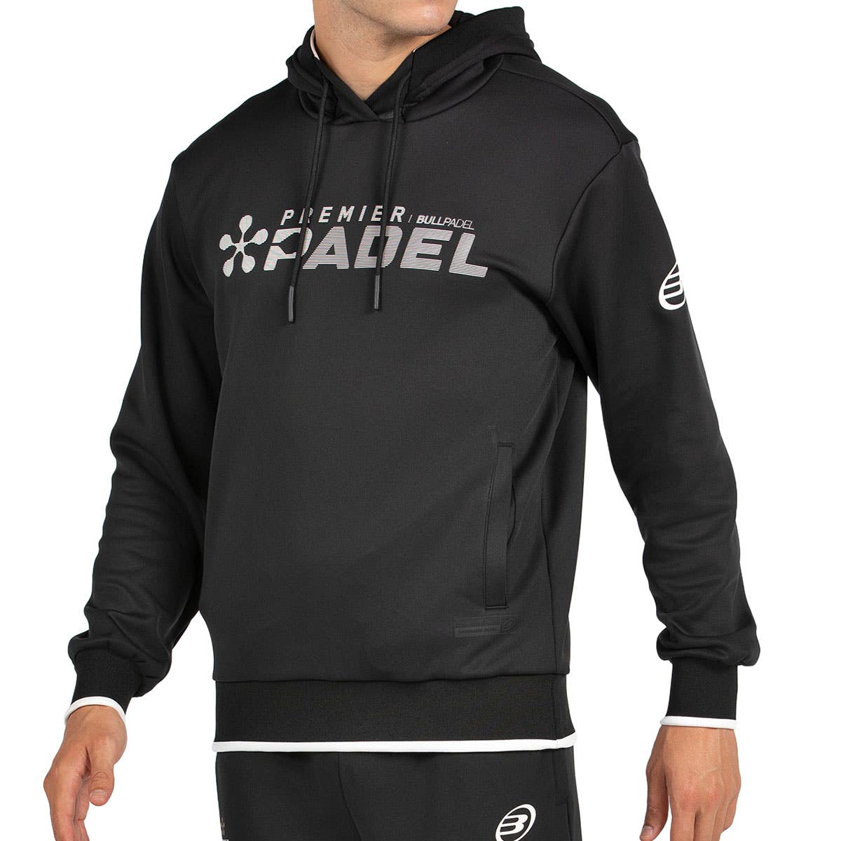 SUDADERA BULLPADEL PIATRO NEGRO