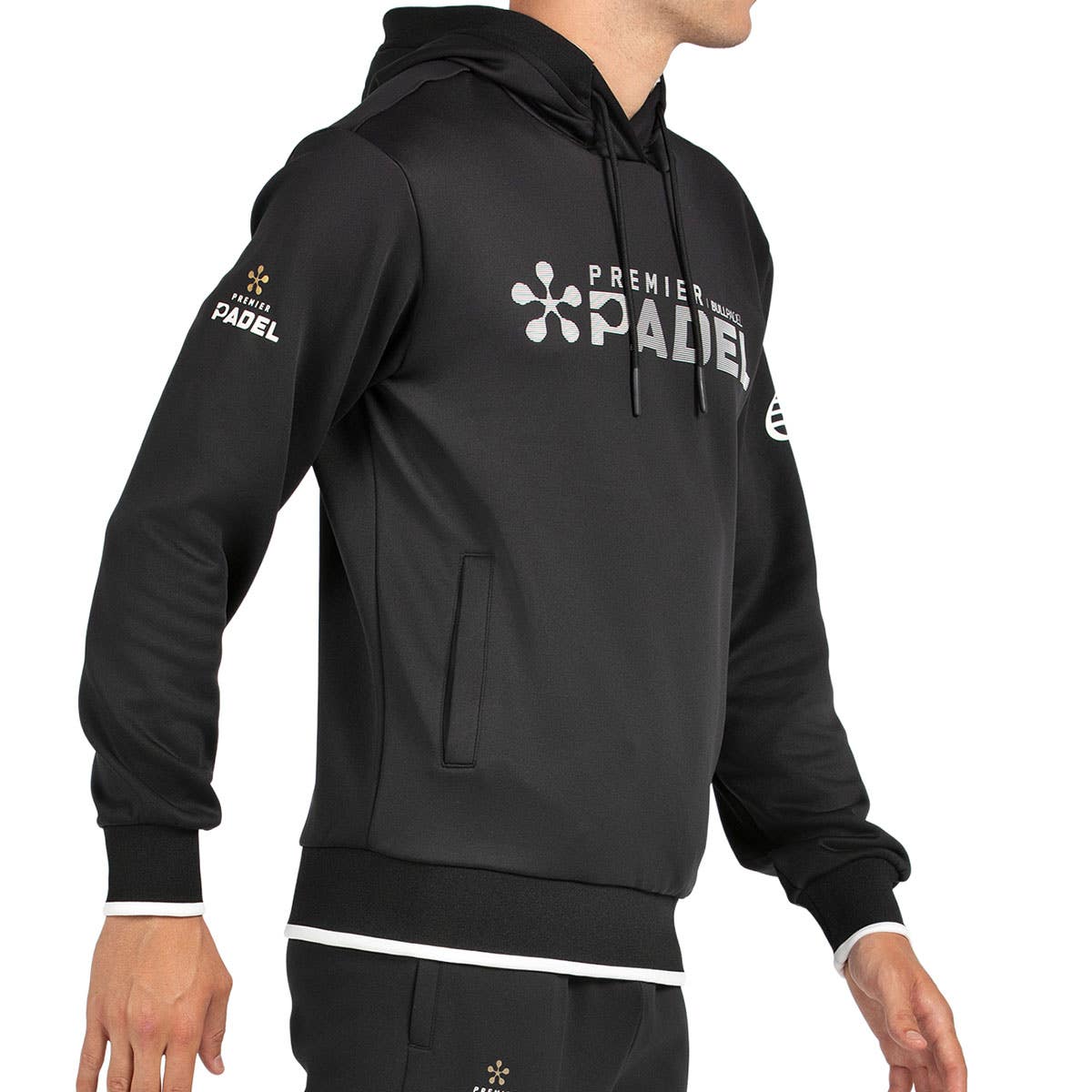 SUDADERA BULLPADEL PIATRO NEGRO