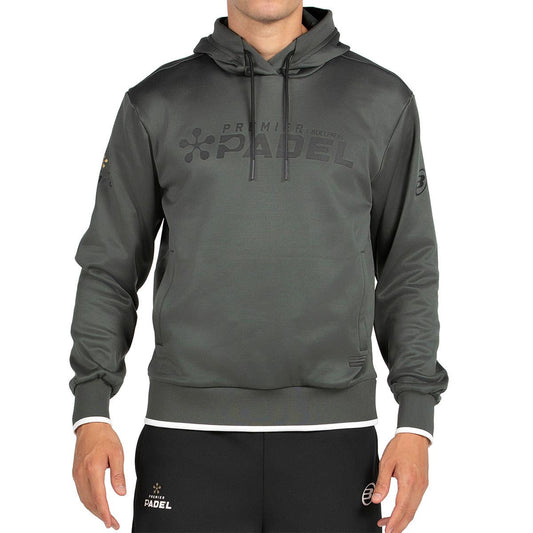 SUDADERA BULLPADEL PIATRO GRIS