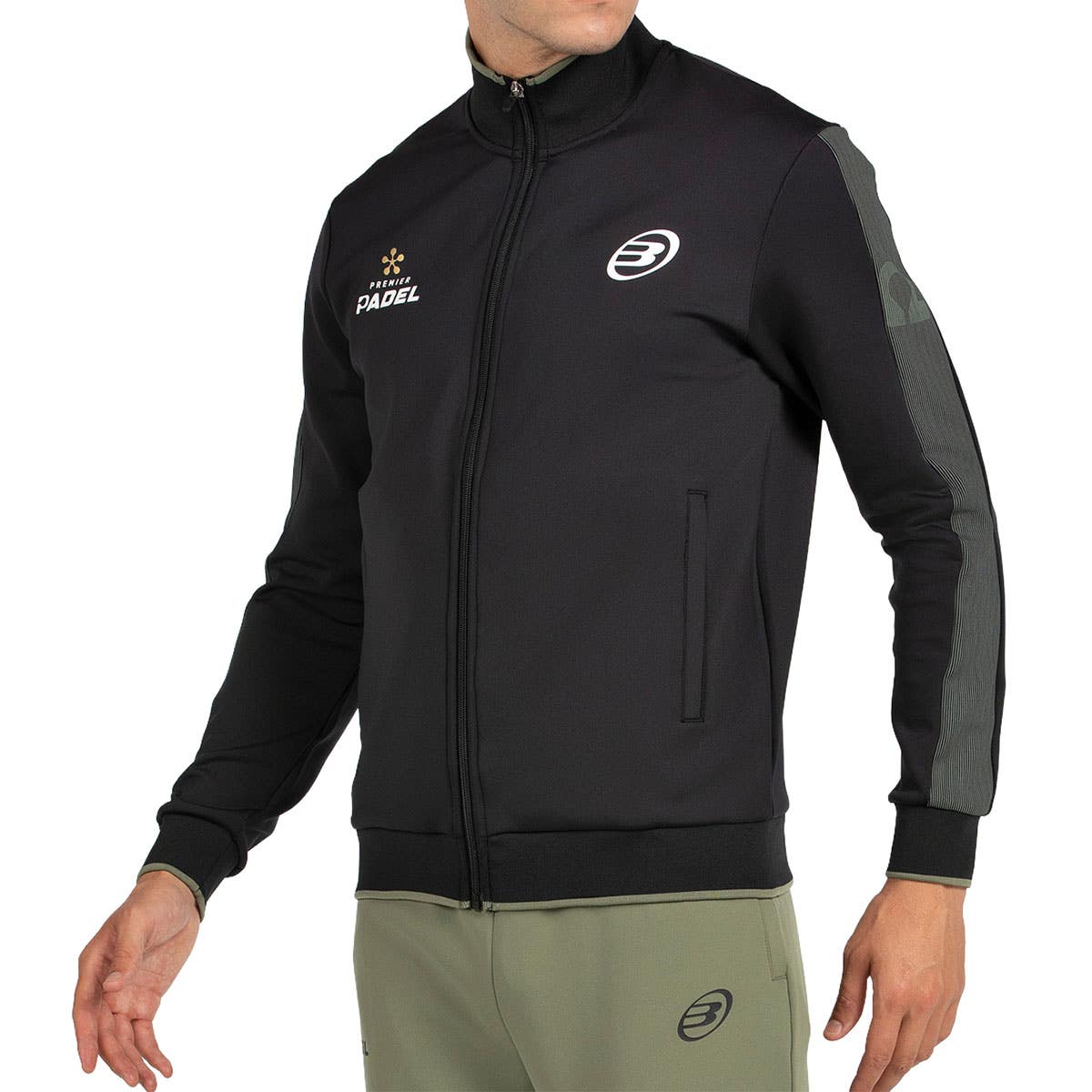 SUDADERA BULLPADEL PINDARO NEGRO