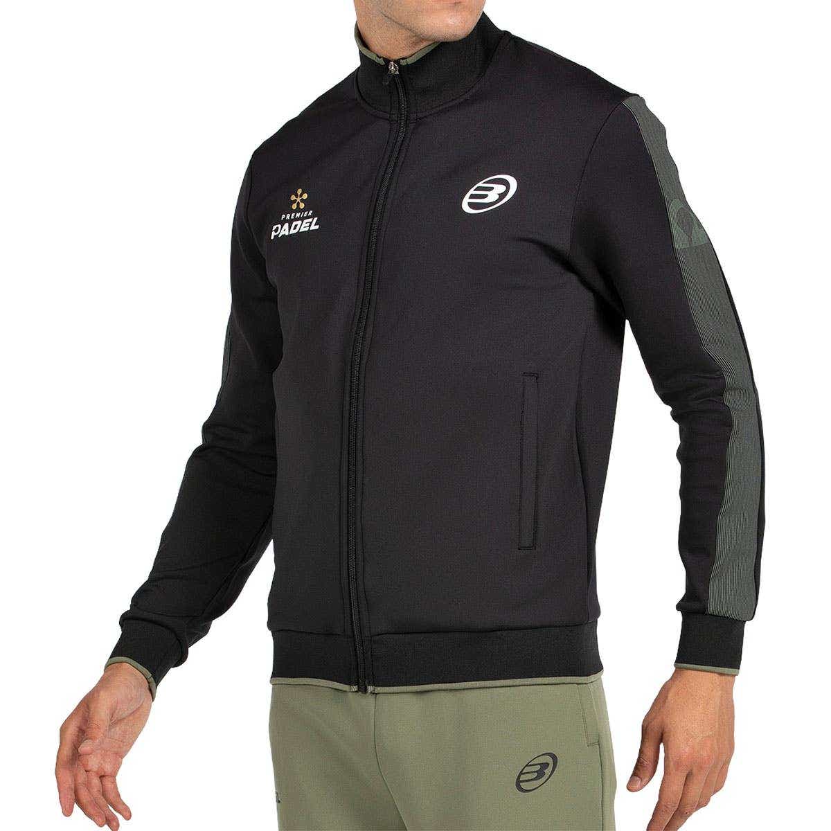 SUDADERA BULLPADEL PINDARO NEGRO